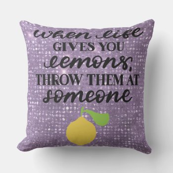 Wine Lover With A Bit Of Sarcasm  Outdoor Pillow by malibuitalian at Zazzle