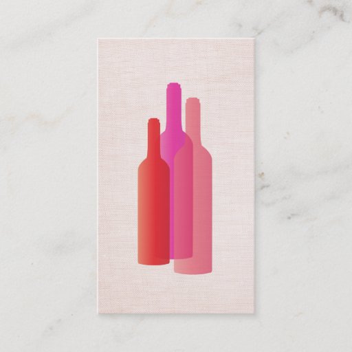 Customizable Wine Lover's Business Card