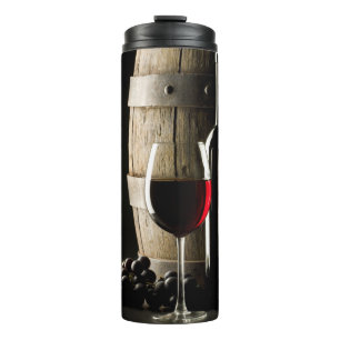 Wine Lover's custom text tumbler