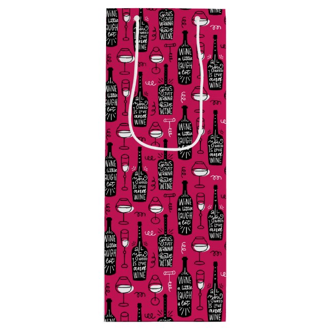 Wine Lovers Gift Bag (Front)