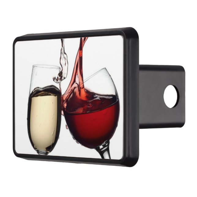 **WINE LOVER'S** Hitch Cover 2" Receiver (Left)
