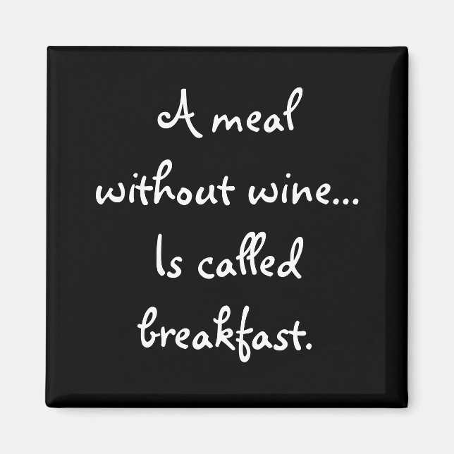 Wine Lovers Magnet (Front)