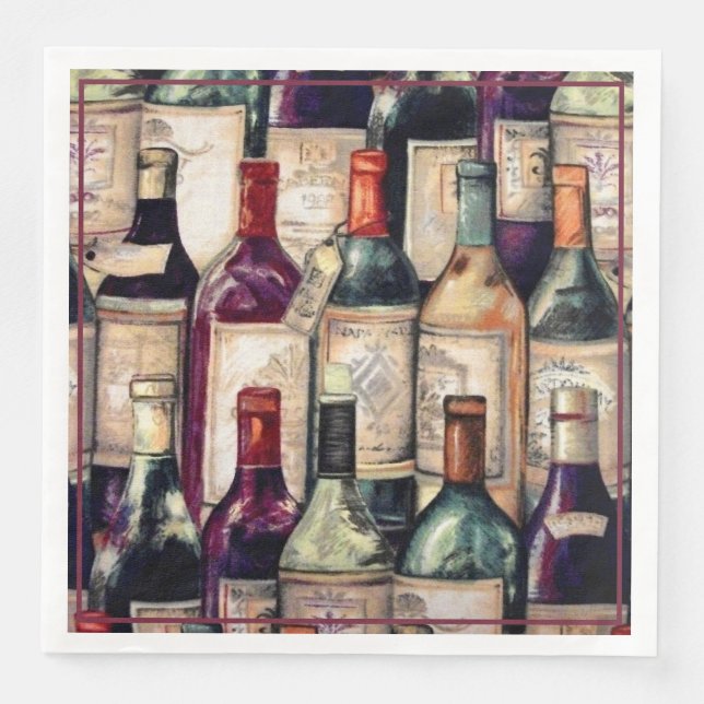 Wine Lovers Napkins (Front)