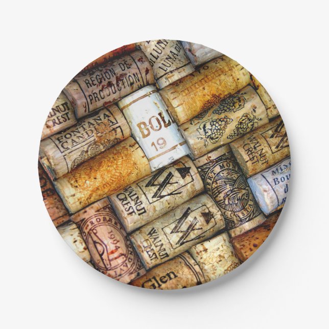 Wine Lovers Paper Plates (Front)