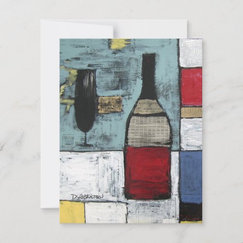 Wine Lovers Party Invitation - Art Cheers