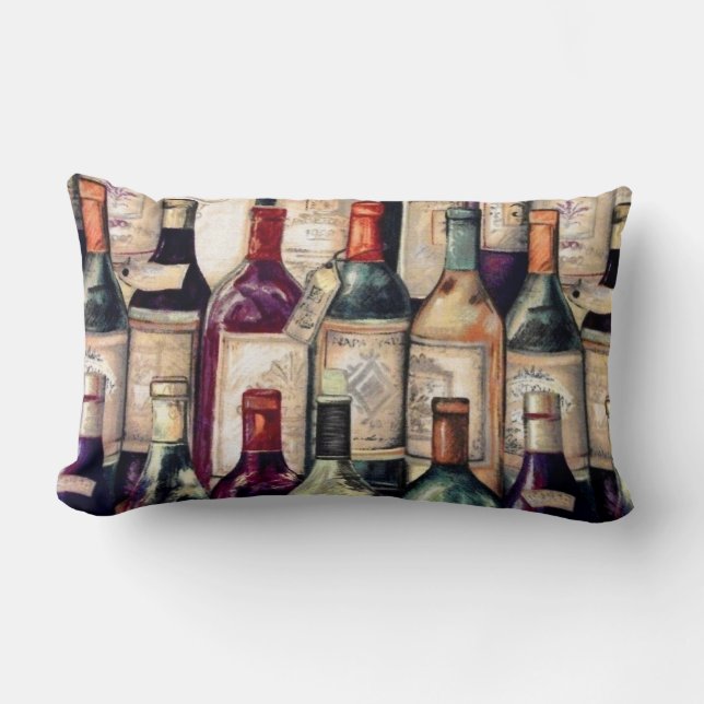 Wine Lovers Pillow (Front)