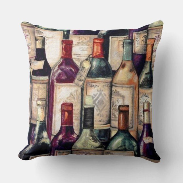 Wine Lovers Pillow (Front)