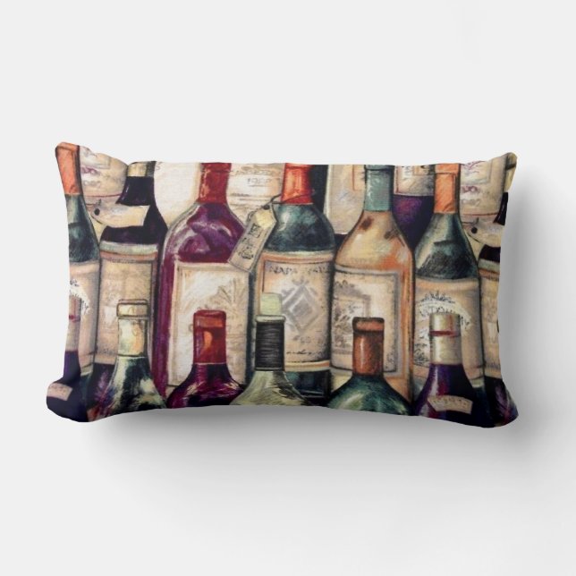 Wine Lovers Pillow (Front)