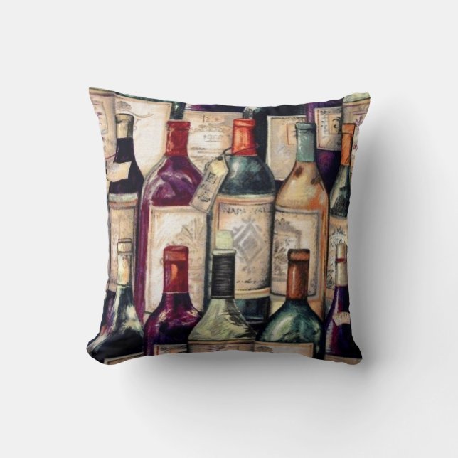 Wine Lovers Pillow (Front)
