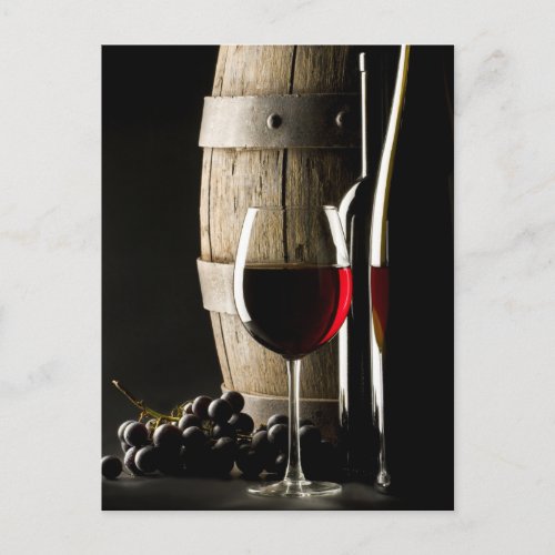 Wine Lovers postcard