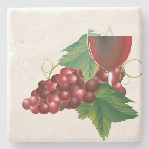 Wine Lovers Stone Coaster