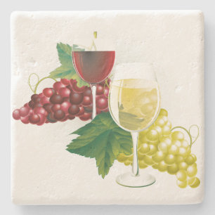 Wine Lovers Stone Coaster