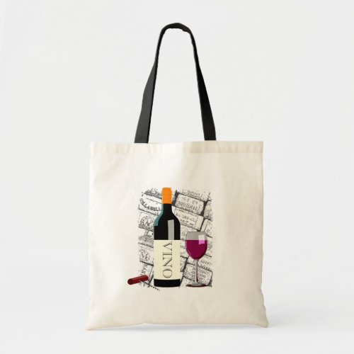 Wine Lovers Tote Bag