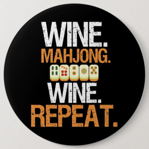 Wine Mahjong Wine Repeat Casino Player Gambling De Button