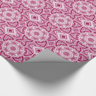 Wine Mandala Wrapping Paper