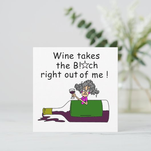 Wine Mellows Me (Standing Front)