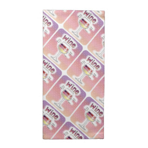 WINE, MORE WINE, EVEN MORE WINE NAPKIN