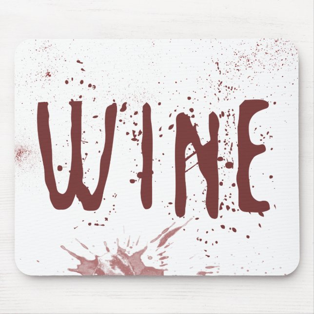 Wine Mouse Pad (Front)