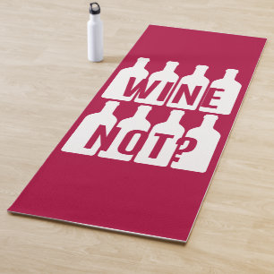 Wine not yoga mat