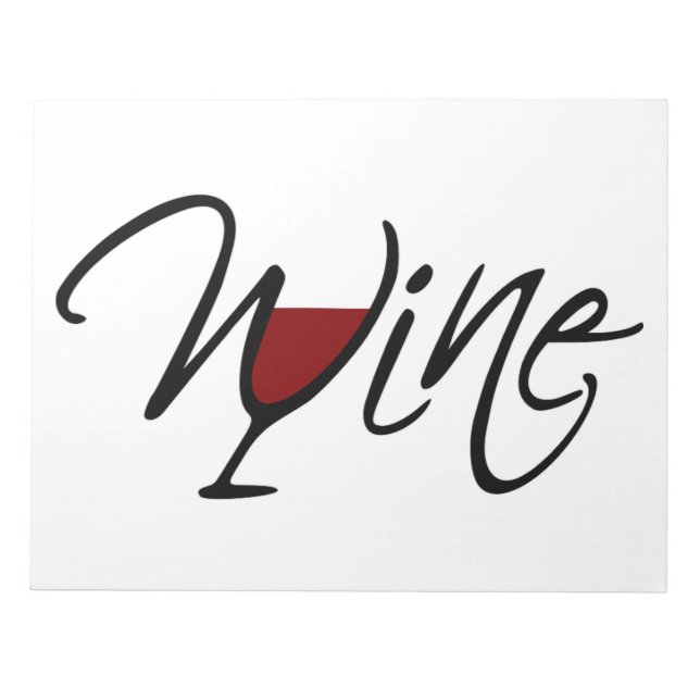 WINE NOTEPAD (Front)