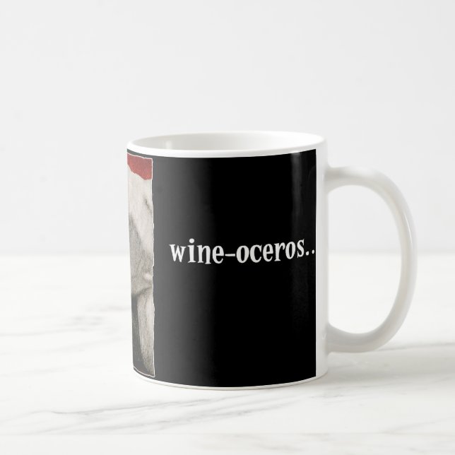 Wine-oceros Coffee Mug (Right)