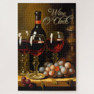Wine O'Clock Jigsaw Puzzle