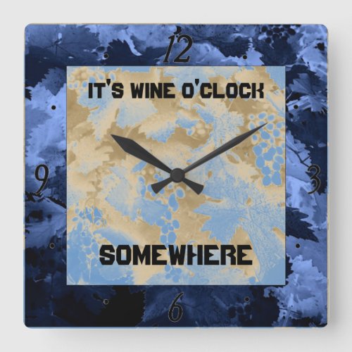 wine oclock somewhere clock