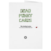 Wine o'clock zombie cards (Back)