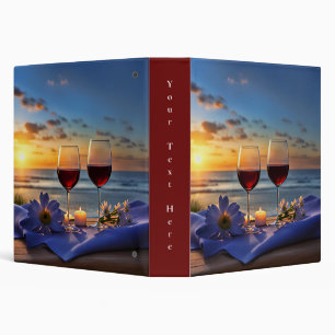 Wine on the Beach  3 Ring Binder