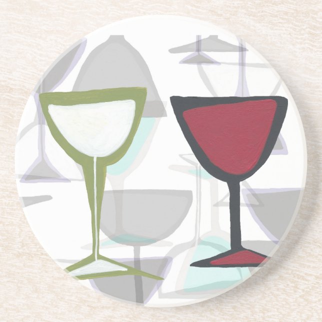 wine panel coaster (Front)