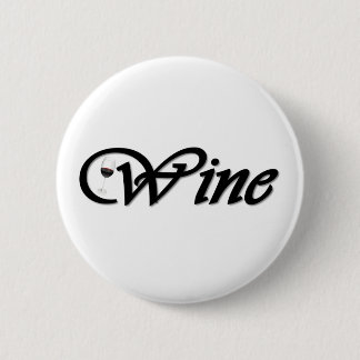 Wine Pinback Button