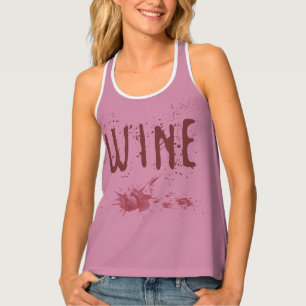 Wine Pink Tank Top