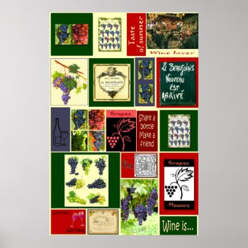 Wine Poster  French Wine Poster by windsorarts at Zazzle