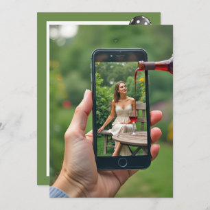 Wine Pouring 40th Birthday Party Invitation