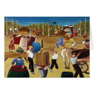 WINE PRESSING CARDS