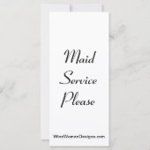 Wine Prince "Wine Time" Do Not Disturb (Back)