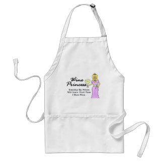 Wine Princess Apron
