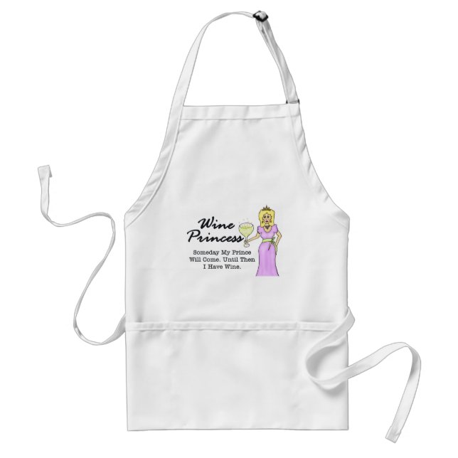 Wine Princess Apron (Front)