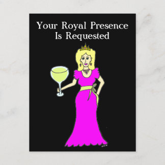 Wine Princess Gathering Invitation