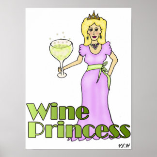 Wine Princess Poster