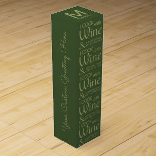 Wine Quote custom wine gift box