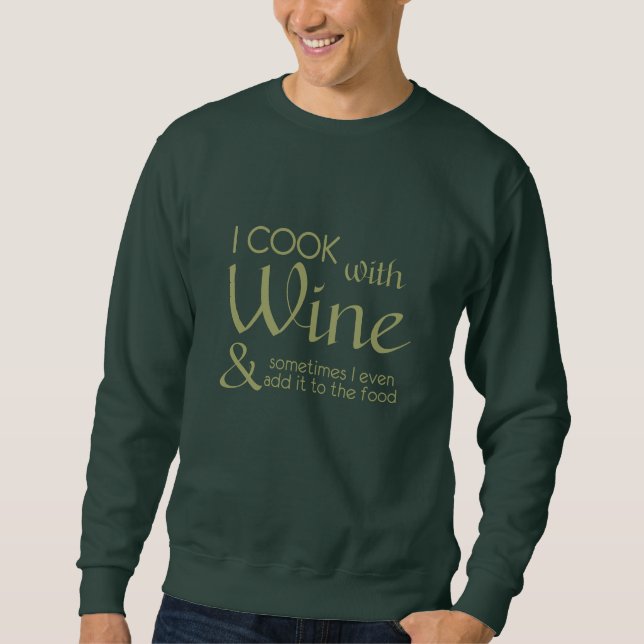 Wine Quote shirts & jackets (Front)