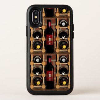 Wine Rack Abstract OtterBox iPhone X Case