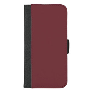 Wine Red iPhone 8/7 Plus Wallet Case