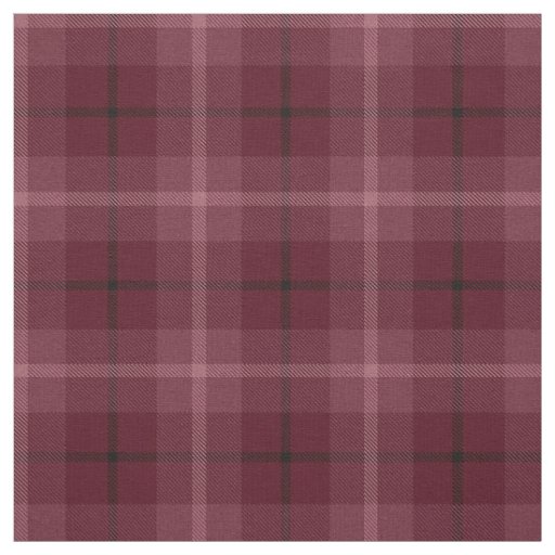 Wine, red plum, purple black/white stripe plaid fabric