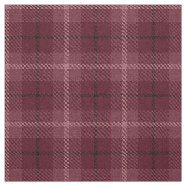 Wine, red plum, purple black/white stripe plaid fabric (Swatch)