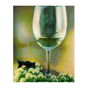 Wine Reflections Acrylic Print