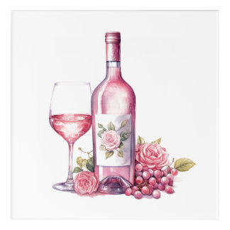 Wine & Roses Acrylic Print