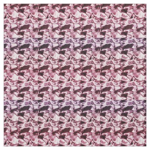 Wine Satin Swirls Abstract Fabric