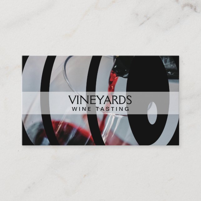 Wine Set Business Card (Front)